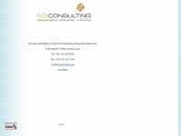 s-d-consulting.de Webseite Vorschau