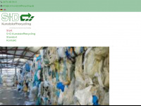 s-d-kunststoffrecycling.de Webseite Vorschau