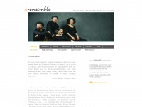 s-ensemble.ch Webseite Vorschau