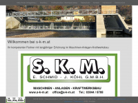 s-k-m.at Webseite Vorschau