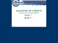 s-orbital.de Webseite Vorschau