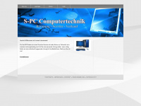 s-pccomputertechnik.de Webseite Vorschau