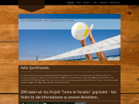 s-volleyball.de Webseite Vorschau