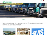 sa-lor-logistics.de Webseite Vorschau