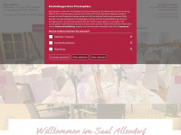 saal-allendorf.de Webseite Vorschau