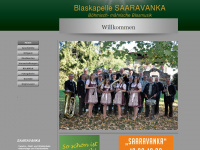 saaravanka.de Webseite Vorschau
