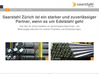 saarstahl.ch Webseite Vorschau