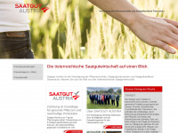 saatgut-austria.at Webseite Vorschau