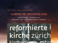 sabersmc.ch Webseite Vorschau