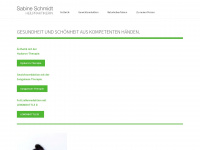 sabine-schmidt-tcm.de Webseite Vorschau