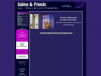 sabineandfriends.de Webseite Vorschau