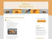 sabines-honigbienen.de Webseite Vorschau