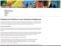 sachbuch-religionen.ch Webseite Vorschau