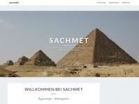 sachmet.ch Webseite Vorschau