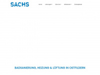 sachs-solar.de Webseite Vorschau