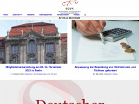 bdvr.de Webseite Vorschau