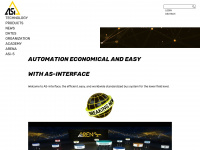 as-interface.net Webseite Vorschau