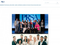 prsa.org Webseite Vorschau