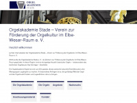 orgelakademie.de Webseite Vorschau