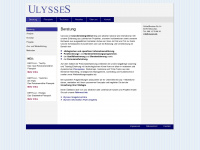 ulysses.de Webseite Vorschau