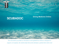 scuba-doc.com Webseite Vorschau