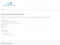 sachwalterverband.ch Webseite Vorschau