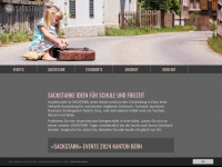 sackstark.ch Webseite Vorschau
