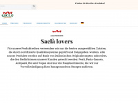 sacla.ch Webseite Vorschau