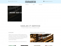 sadlak-it-service.de Webseite Vorschau