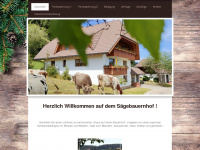 saegebauernhof.de Webseite Vorschau