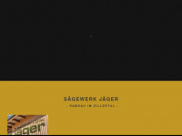 saegewerk-jaeger.at Webseite Vorschau