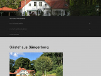 saengerberg.de Webseite Vorschau