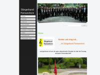 saengerbund-romanshorn.ch Webseite Vorschau