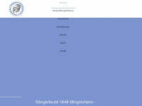 saengerbund1848.de Webseite Vorschau