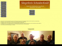 saengerkreis-schwalm-knuell.de Webseite Vorschau