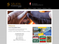 saeuerl.at Webseite Vorschau