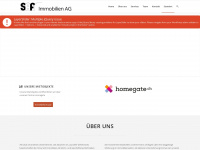 saf-immobilien.ch Webseite Vorschau