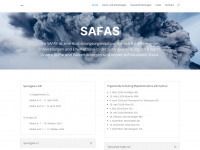 safas.ch Webseite Vorschau