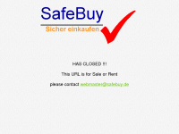 safebuy.de Webseite Vorschau