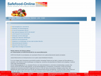 safefood-online.de Webseite Vorschau