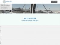 safetech.de Webseite Vorschau