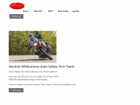 safety-first-team.de Webseite Vorschau