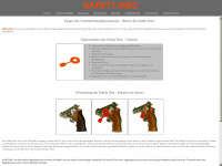 safetydisc.de Webseite Vorschau