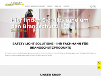 safetylight.ch Webseite Vorschau