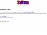 saftbox.de Webseite Vorschau