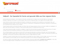 saftprofi.de Webseite Vorschau