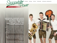 saggautaler-power.at Webseite Vorschau