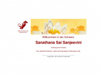 sai-sanjeevini.ch Webseite Vorschau