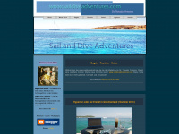 saildiveadventures.de Webseite Vorschau
