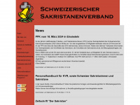 sakristane-schweiz.ch Webseite Vorschau